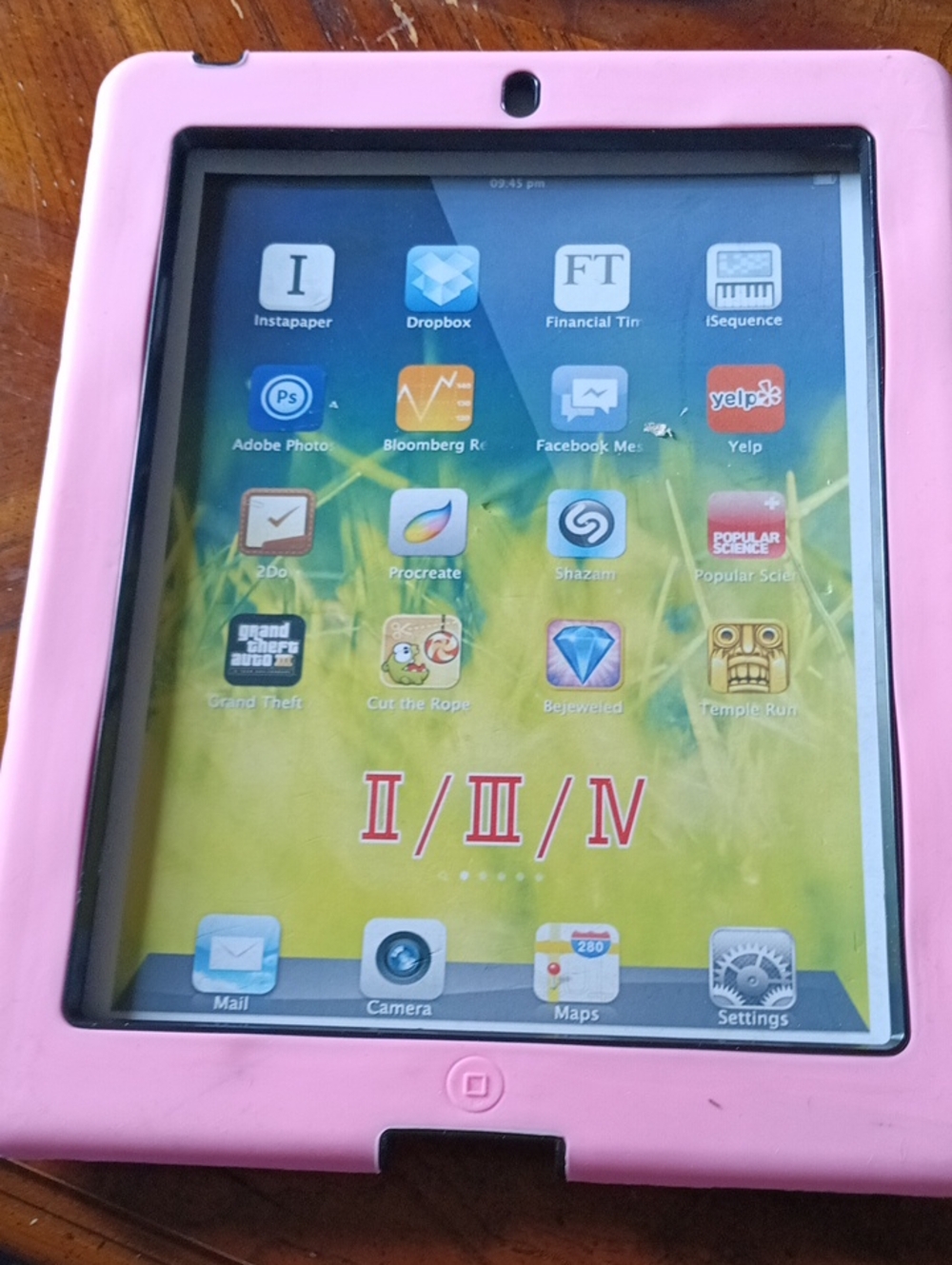 Protective Pink Tablet Case with Camera Access